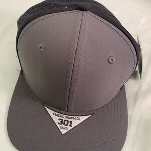 301 Gray Snapback Hat
